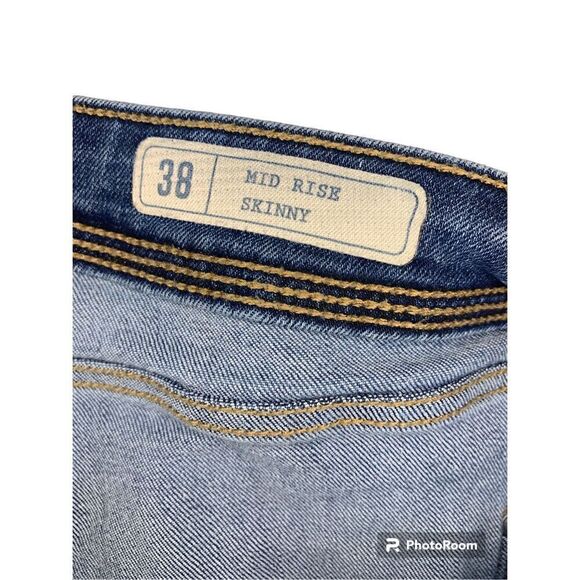 Zara Z1975 Skinny Zip Ankle Basic Denim  Size 6 - Picture 5 of 6